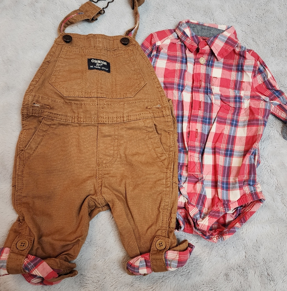 6mo Oshkosh B'Gosh Set